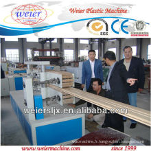 machine de production de ligne de profil de wpc pour le profil en plastique en bois